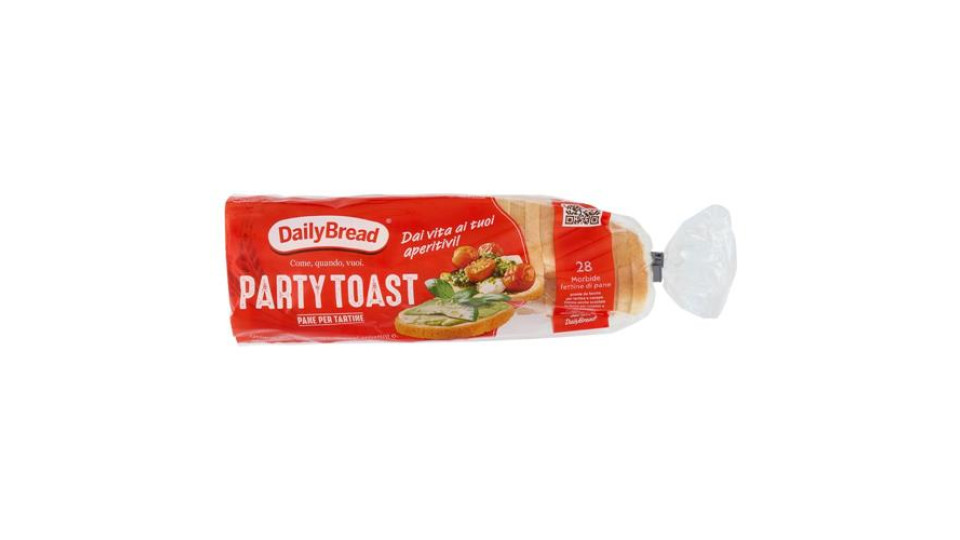 DailyBread Party Toast Pane per Tartine 250 g