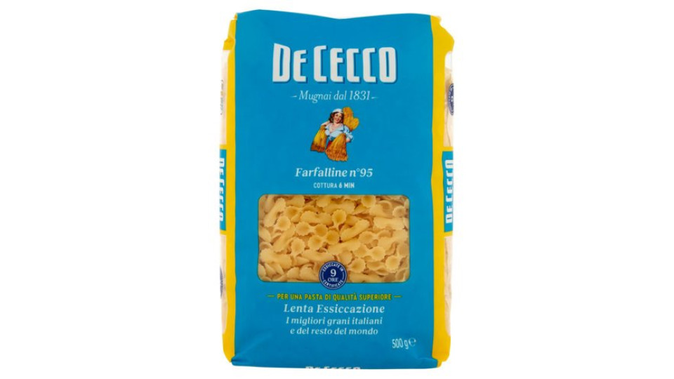 De Cecco Farfalline n°95 500 g