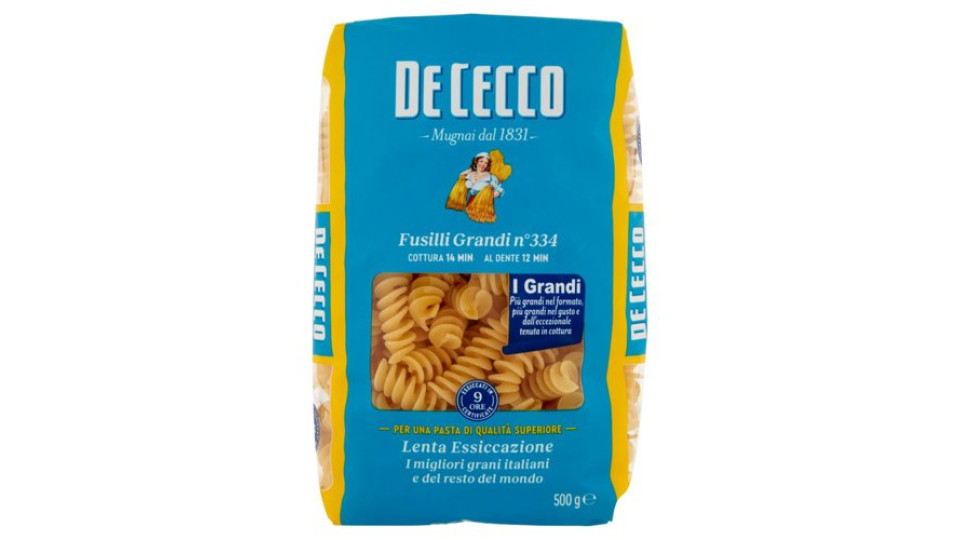De Cecco Fusilli Grandi n°334 500 g