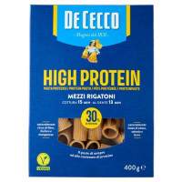 De Cecco High Protein Mezzi Rigatoni n° 26 400 g