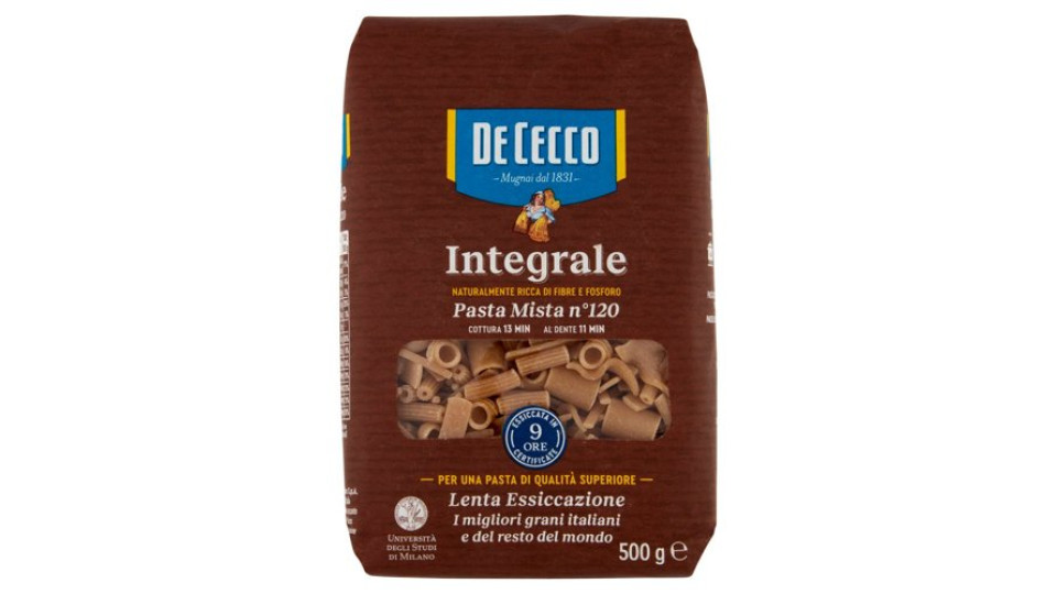 De Cecco Integrale Pasta Mista n° 120 500 g