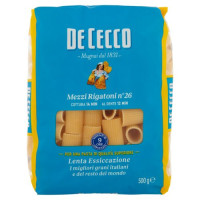 De Cecco Mezzi Rigatoni n°26 500 g