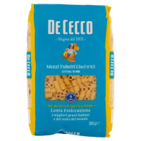 De Cecco Mezzi Tubetti Lisci n°63 500 g