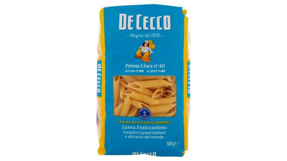 De Cecco Penne Lisce n°40 500 g