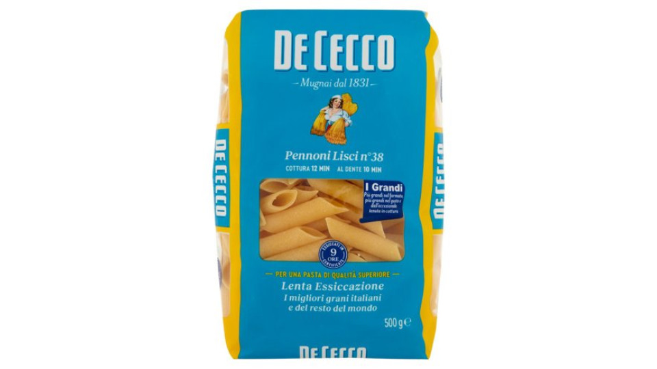 De Cecco Pennoni Lisci n°38 500 g