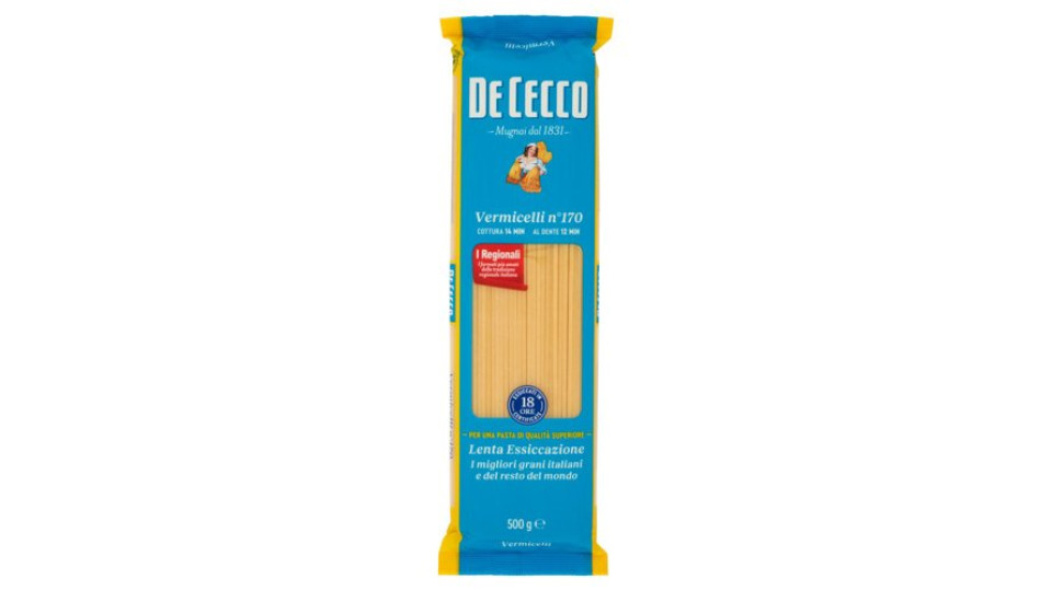 De Cecco Vermicelli n°170 500 g