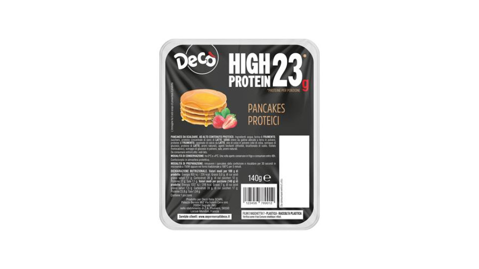 Decò PANCAKES PROTEICI 4x35g