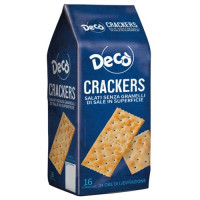 Decò crackers biologici con olio extra vergine di oliva 10%