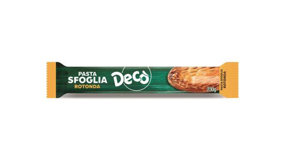 Decò pasta sfoglia rotonda