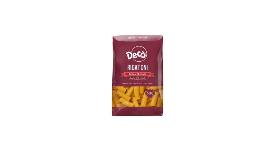 Decò rigatoni