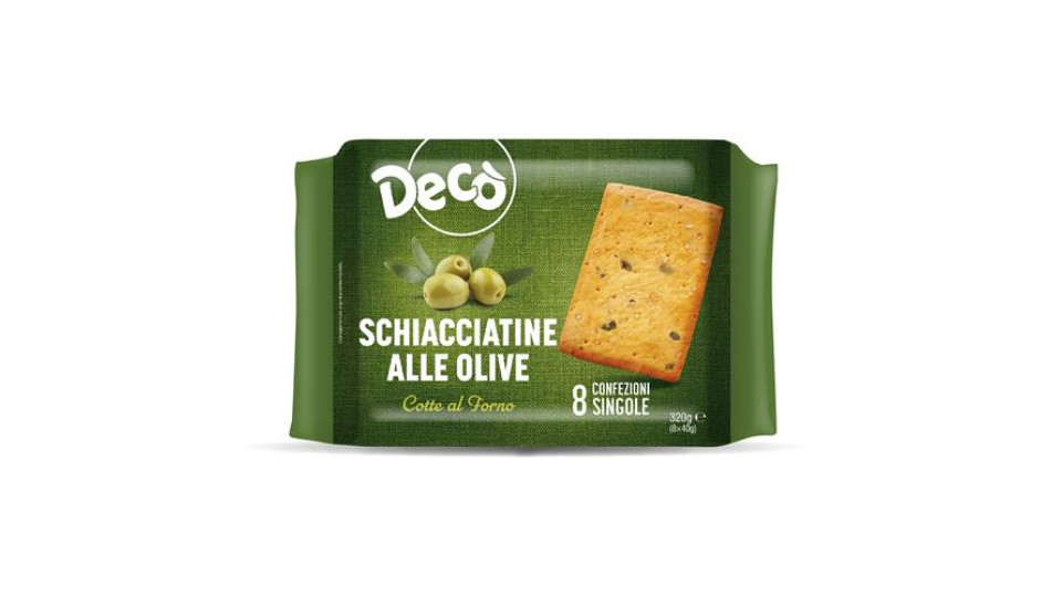 Decò schiacciatine olive