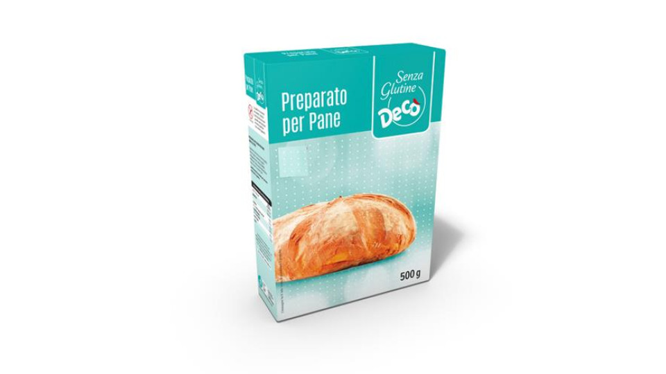 Decò senza glutine preparato per pane