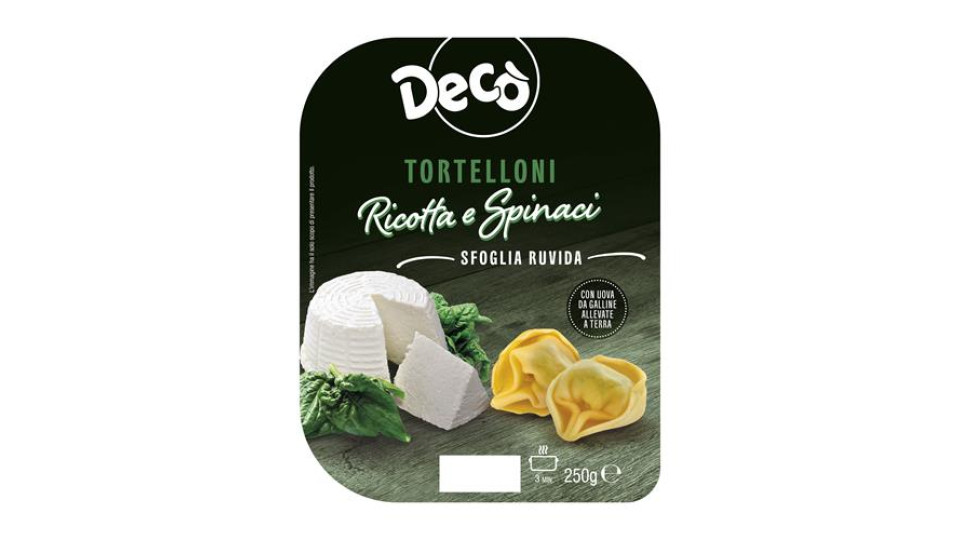 Decò tortelloni ricotta e spinaci