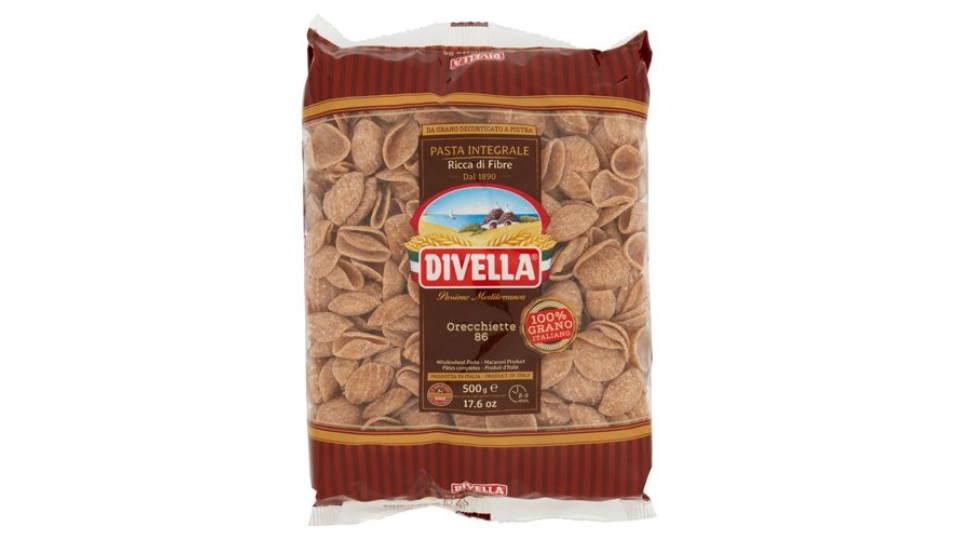 Divella Integrale Orecchiette 86 500 g