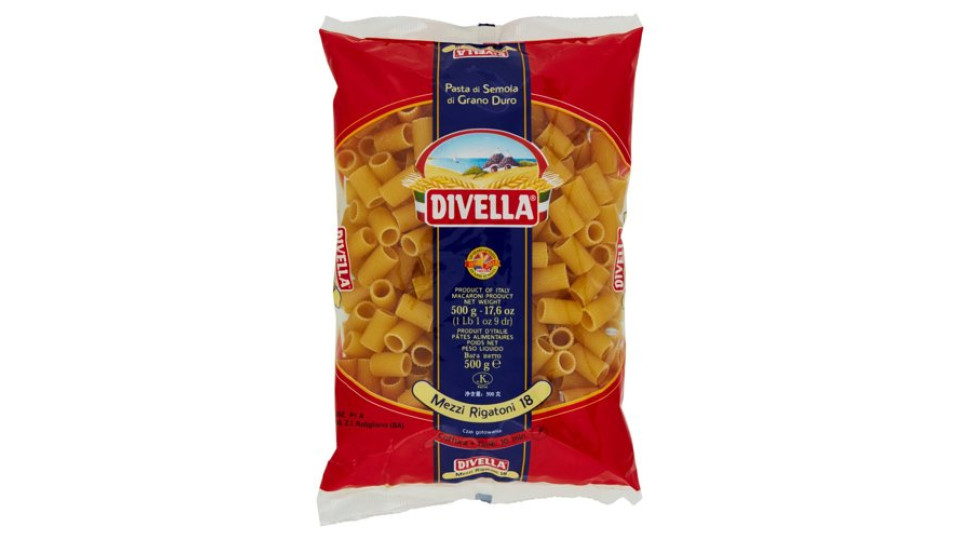 Divella Mezzi Rigatoni 18 500 g