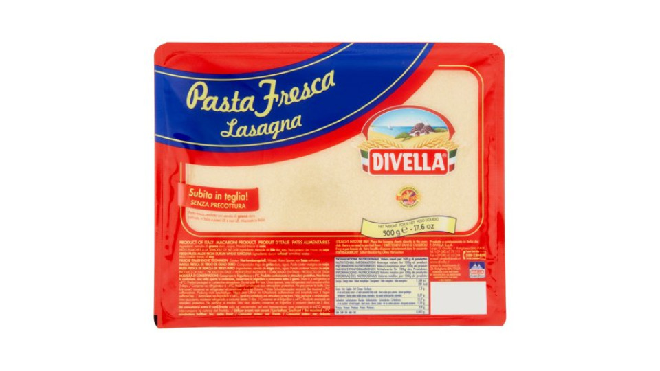 Divella Pasta Fresca Lasagne 500 g