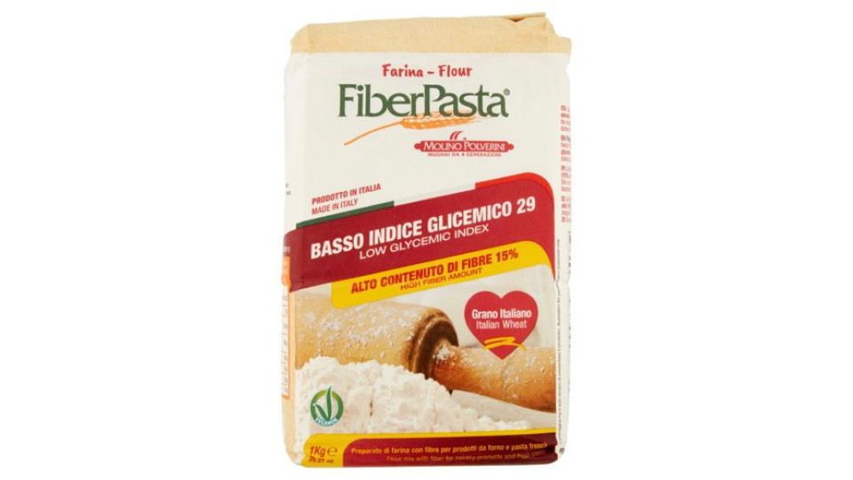 FiberPasta Farina Basso Indice Glicemico 29 1 Kg