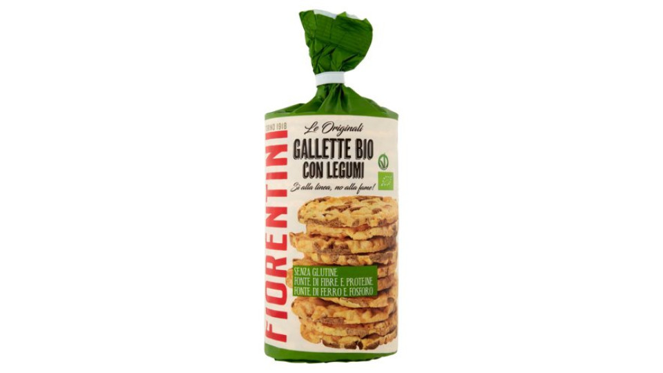 Fiorentini le Originali Gallette Bio con Legumi 120 g