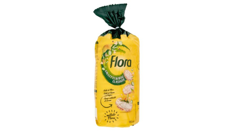 Flora Gallette di Riso Classiche 130 g