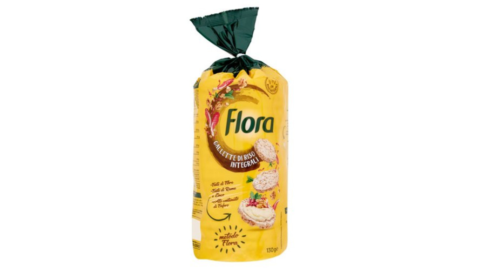 Flora Gallette di Riso Integrali 130 g