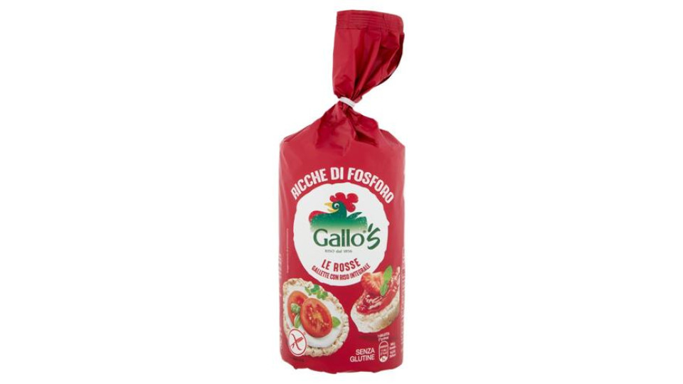 Gallo le Gallotte Rosso con Riso Integrale 100 g
