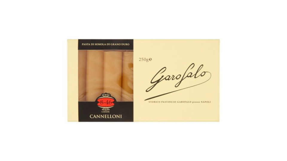 Garofalo Cannelloni 8-46 Pasta di Semola di Grano Duro 250 g