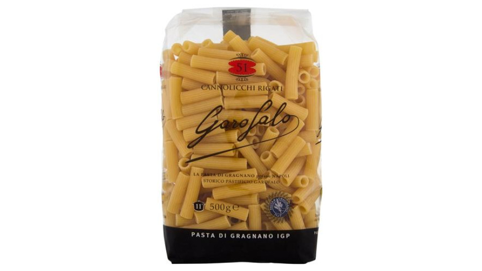 Garofalo Cannolicchi Rigati 51 Pasta di Gragnano IGP 500 g