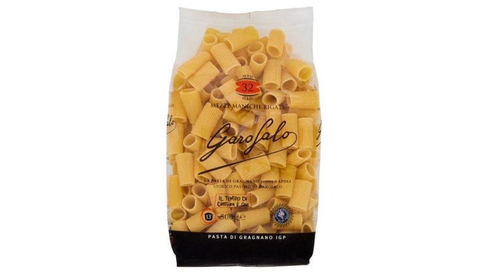 Garofalo Mezze Maniche Rigate 32 Pasta di Gragnano IGP 500 g