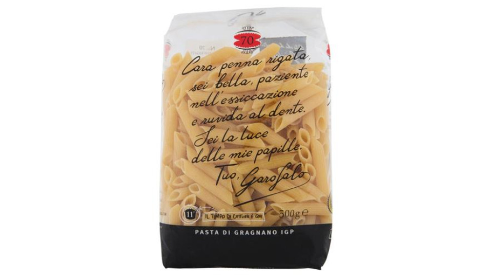 Garofalo Penne Ziti Rigate 70 Pasta di Gragnano IGP 500 g