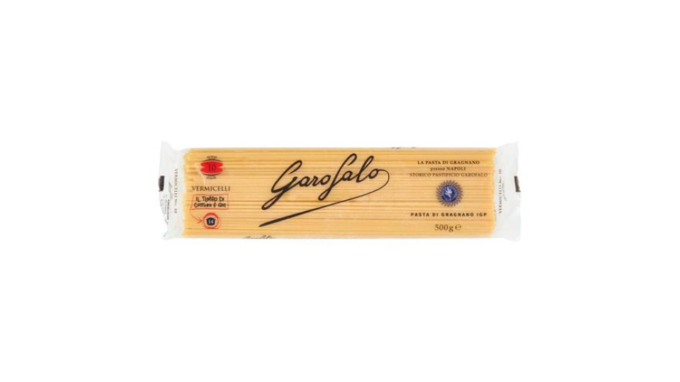 Garofalo Vermicelli 10 Pasta di Gragnano IGP 500 g