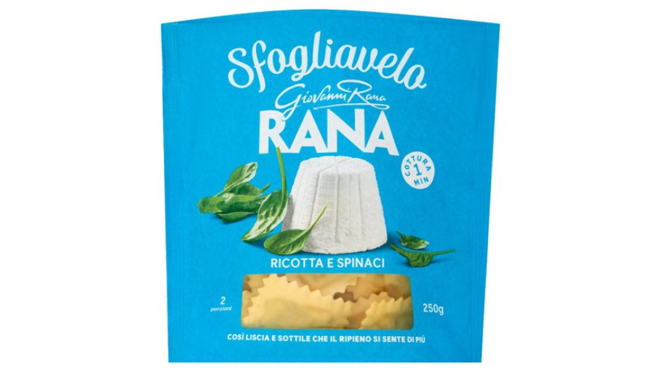 Giovanni Rana Sfogliavelo Ricotta e Spinaci 250 g