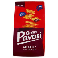 Gran Pavesi Sfogline Gusto Barbecue Snack Cotte al Forno 6 Pacchetti 180g