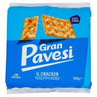 Gran Pavesi il Cracker Salato Senza Granelli di Sale in Superficie 560g