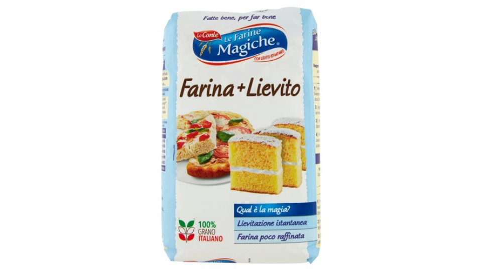 Le Farine Magiche Farina + Lievito 1000 g