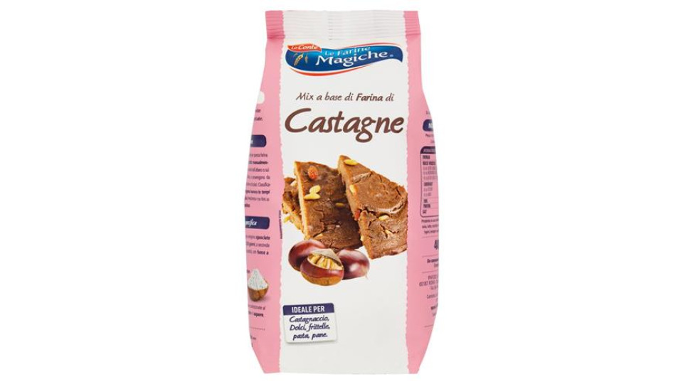 Le Farine Magiche Mix alla base di Farina di Castagne 400 g