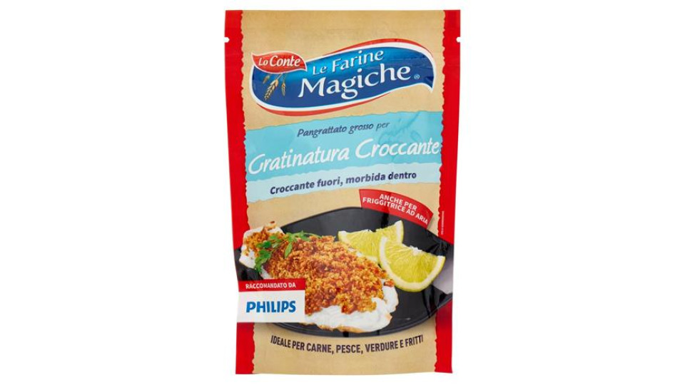 Le Farine Magiche Pangrattato grosso per Gratinatura croccante 200 g