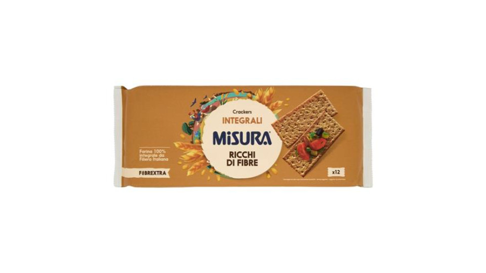 Misura Fibrextra Crackers Integrali 385 g