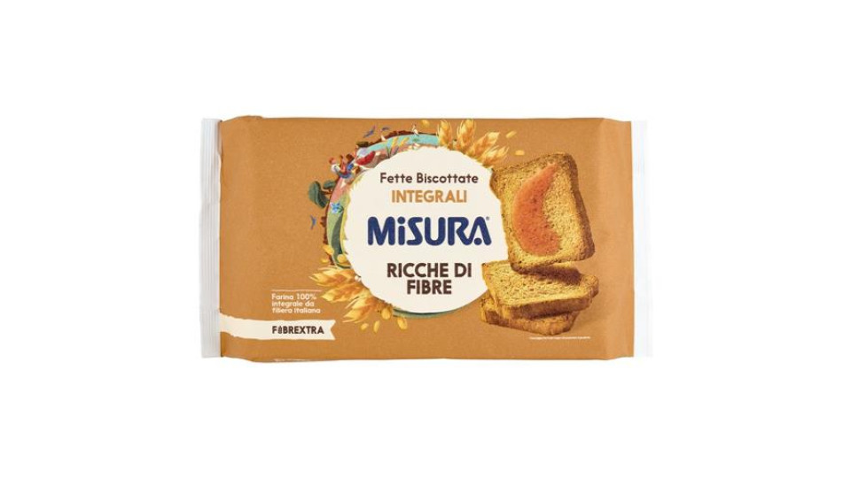 Misura Fibrextra Fette Biscottate con Fibre di Frumento e Avena 320 g