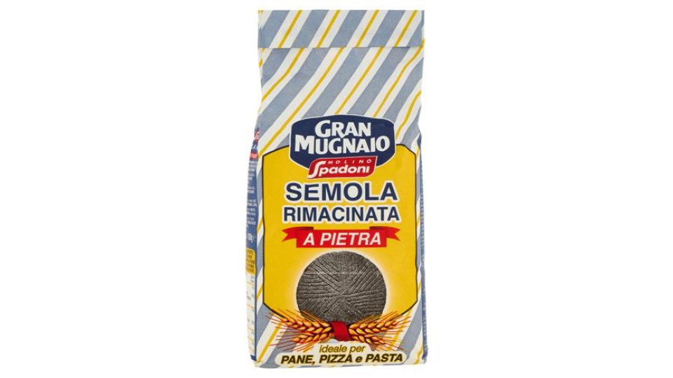Molino Spadoni Gran Mugnaio Semola Rimacinata a Pietra 1000 g