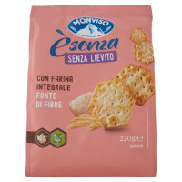 Monviso èsenza Senza Lievito con Farina Integrale Cracker 220 g