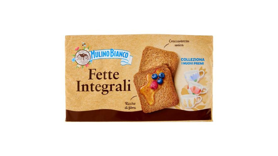 Mulino Bianco Fette Biscottate Integrali Ricche di Fibre 630g