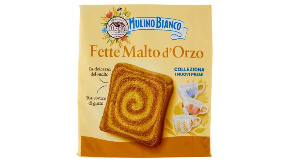 Mulino Bianco Fette Biscottate Malto d'Orzo 315g