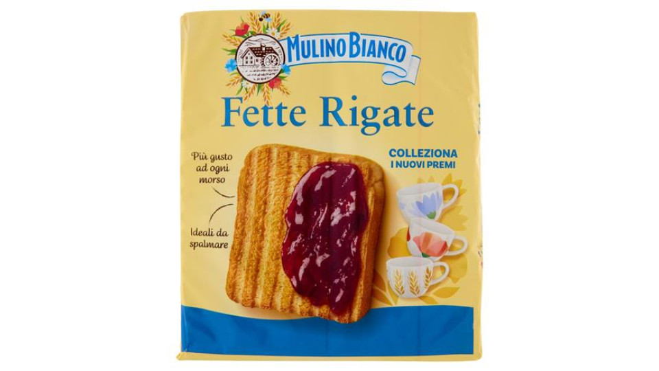 Mulino Bianco Fette Biscottate Rigate 315g