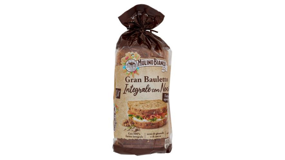 Mulino Bianco Gran Bauletto Pane Integrale con Semi e noci 465g