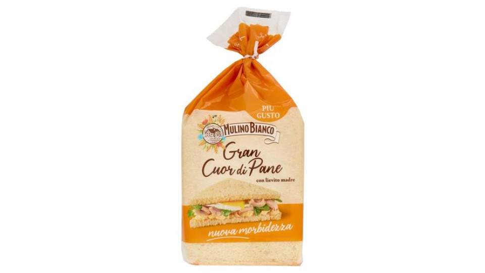 Mulino Bianco Gran Cuor di Pane Bianco 400g