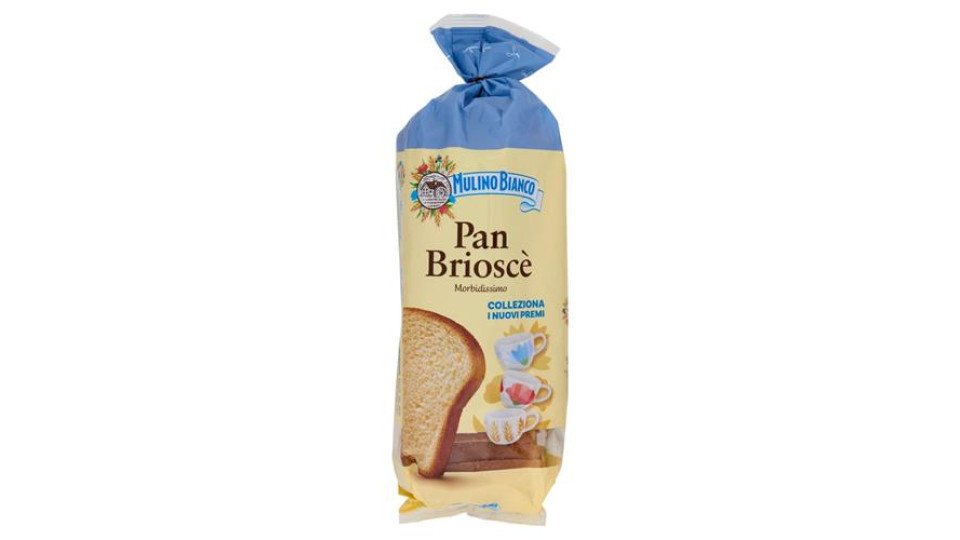 Mulino Bianco Pan Brioscè Pane Ideale per Colazione 400g