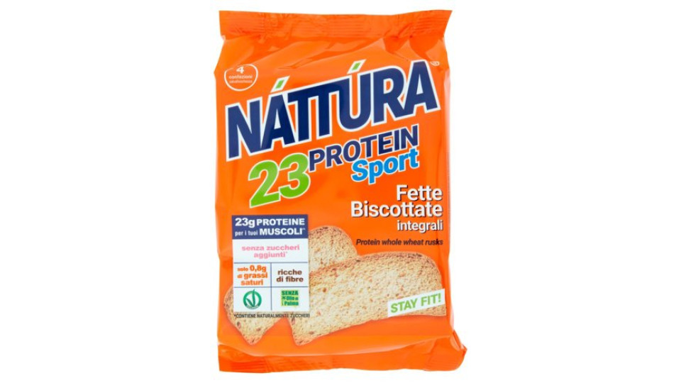Náttúra 23 Protein Sport Fette Biscottate Integrali 120 g