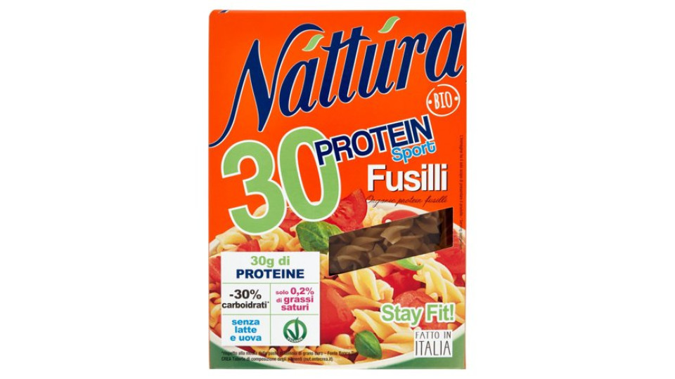 Náttúra 30 Protein Sport Fusilli Bio 250 g