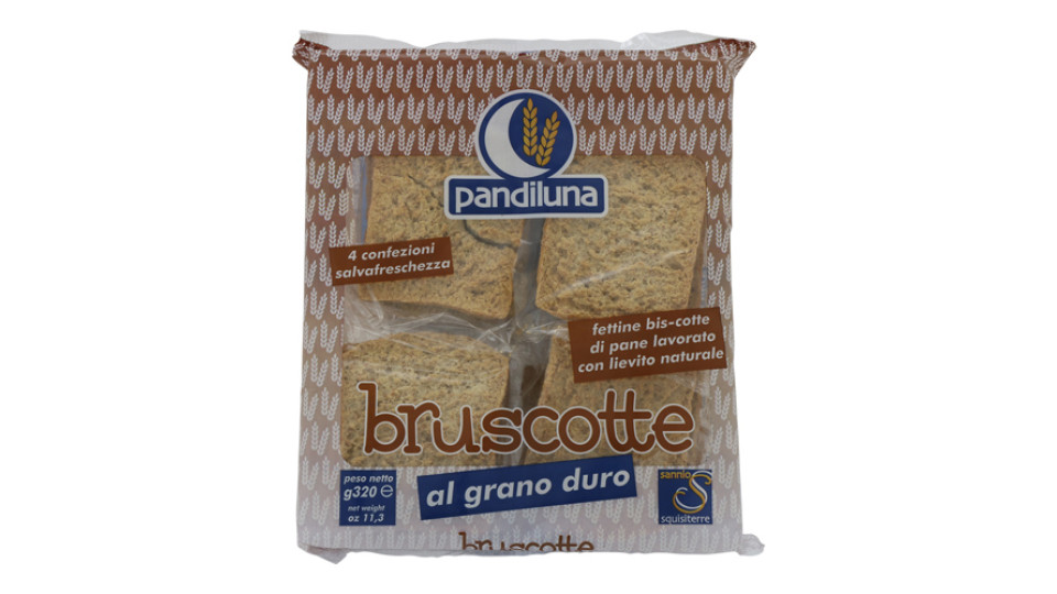 Pan Di Luna Bruscotte Bruschette Di Grano Duro Gr 320