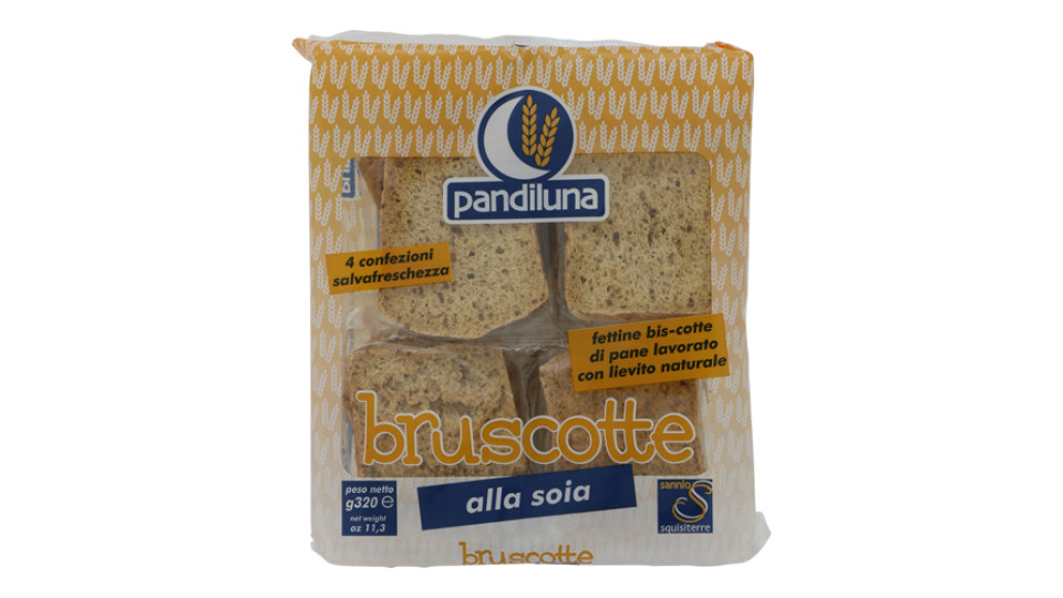 Pan Di Luna Bruscotte Bruschette Di Soia Gr 320